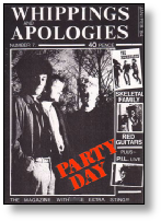 Party Day - front cover of Whippings and Apologies