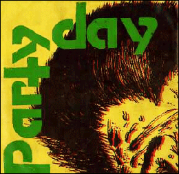 Party Day - 'Spider' 7" single cover